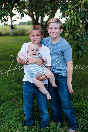 Forrest 6 months + family photos-93