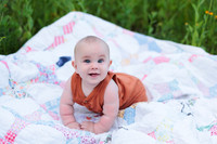 Forrest 6 months + family photos-5