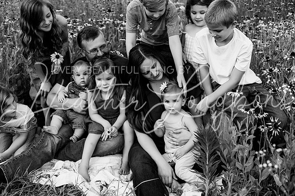 Forrest 6 months + family photos-58BW