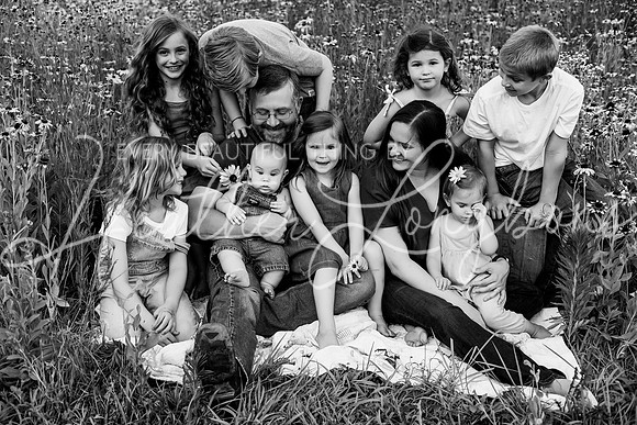 Forrest 6 months + family photos-56BW
