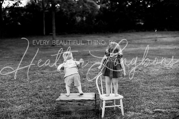 Cochren Twins 2 years-124BW