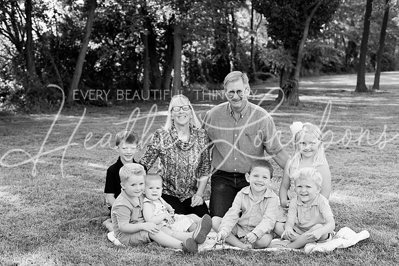 Dean extended family-65BW