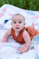 Forrest 6 months + family photos-7