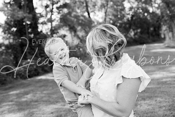Mewes family-53BW