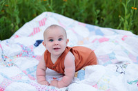 Forrest 6 months + family photos-4