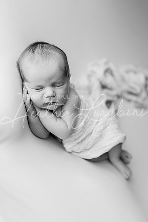 Forrest VanMatre Newborn-14BW