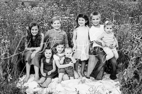 Forrest 6 months + family photos-60BW