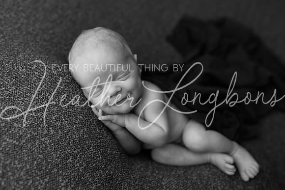 Dawson newborn-10BW