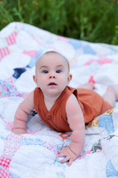 Forrest 6 months + family photos-8
