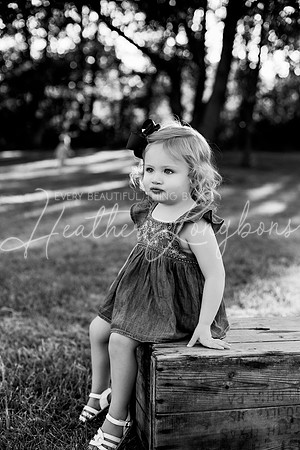 Cochren Twins 2 years-29BW