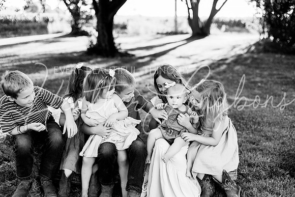 Van Matre family 2024-11BW