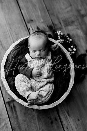 Forrest VanMatre Newborn-9BW