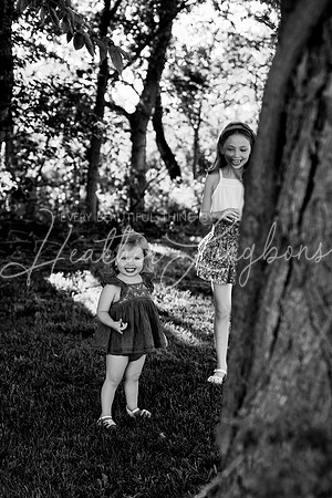 Cochren Twins 2 years-8BW
