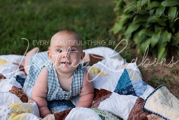 Forrest 6 months + family photos-100