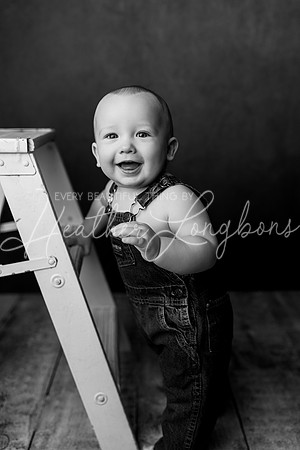 Luka one year-11BW