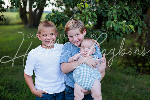 Forrest 6 months + family photos-96