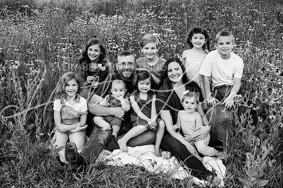 Forrest 6 months + family photos-53BW
