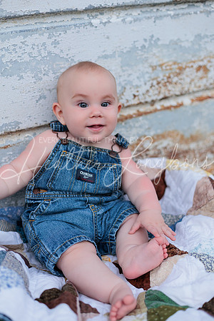 Forrest 6 months + family photos-115