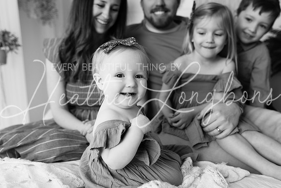 Harris Family-11BW